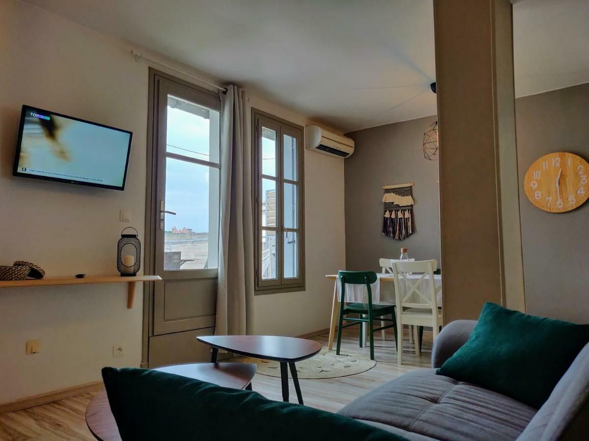 Appartement L'Oliveraie - La Cite Plein Les Yeux การ์กาซอน ภายนอก รูปภาพ